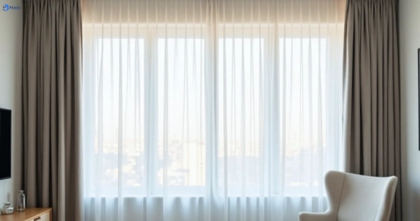 Restored vibrant drapes in chippendale-nsw QLD after Fresho Curtain Cleaning